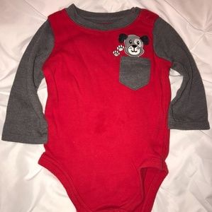 Baby boy long sleeve onesie